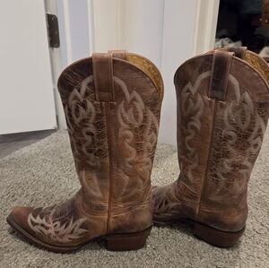 Shyanne Brown Heeled Boots